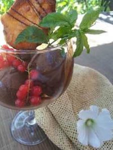 recette vegan de Crème glacée au café au lait d'amande